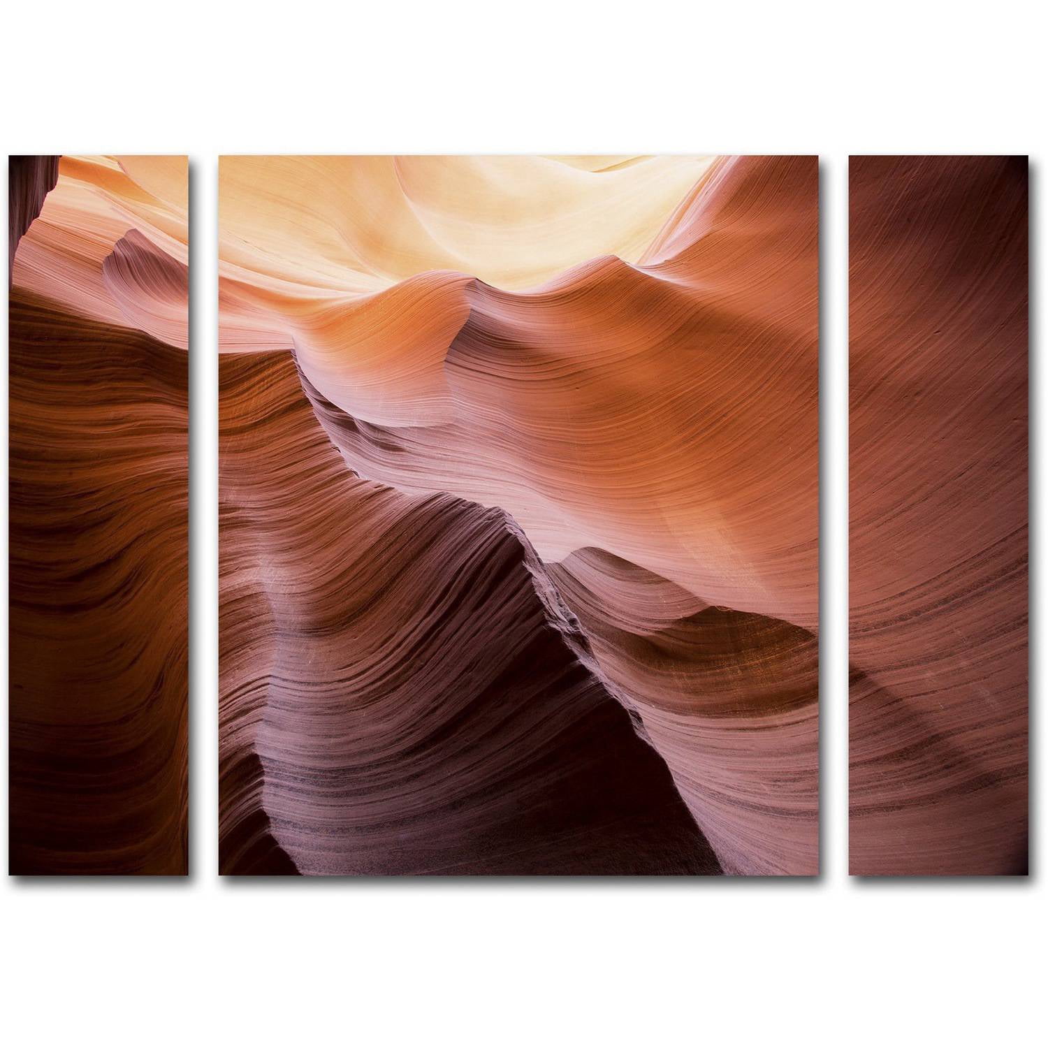 Trademark Fine Art ''Smooth II'' by Moises Levy 24" x 32" Multi Panel Art Set (886511904996)