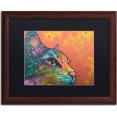 thumbnail image 1 of Trademark Fine Art "Smudge" Canvas Art by Dean Russo, Black Matte, Wood Frame, 1 of 1