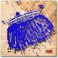 thumbnail image 1 of Trademark Fine Art "Snap Purse Blue" Canvas Art by Roderick Stevens, 1 of 3