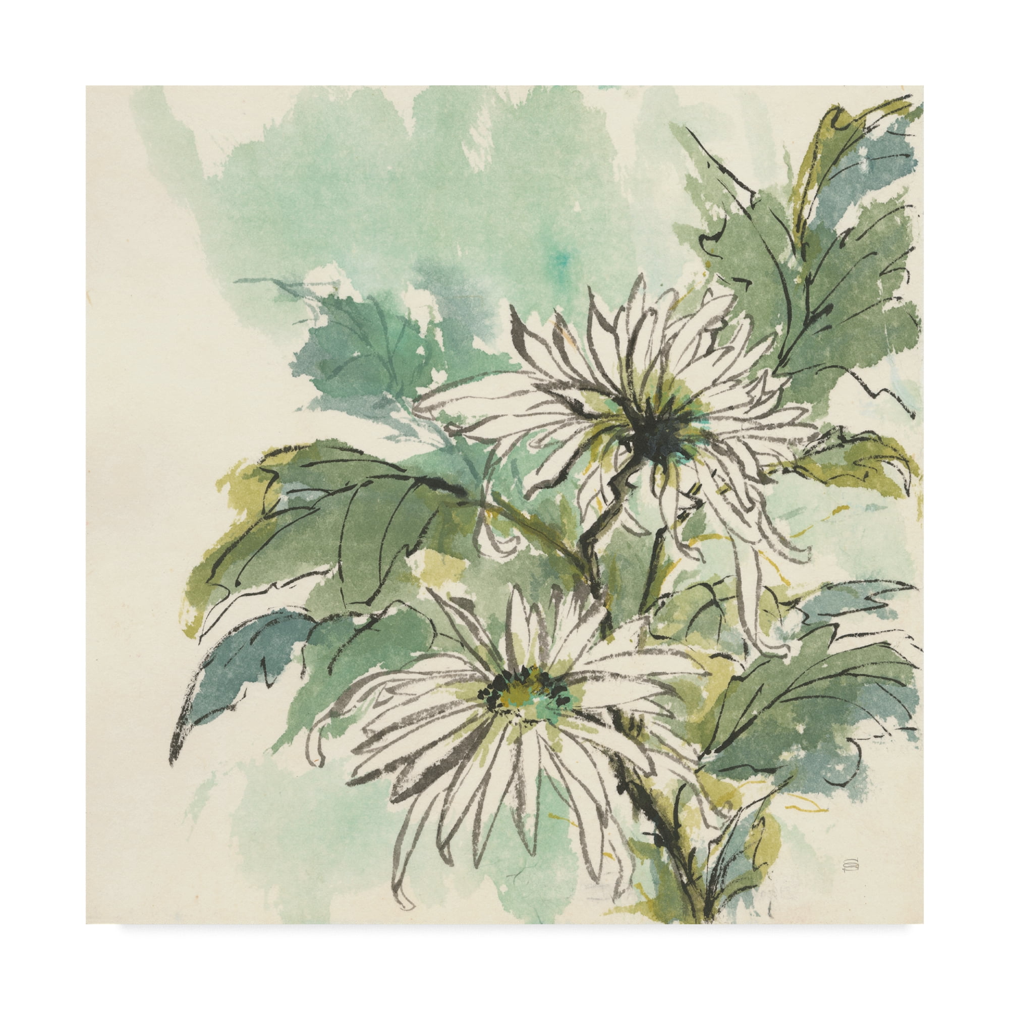 Trademark Fine Art 'Snowmum I' Canvas Art by Chris Paschke