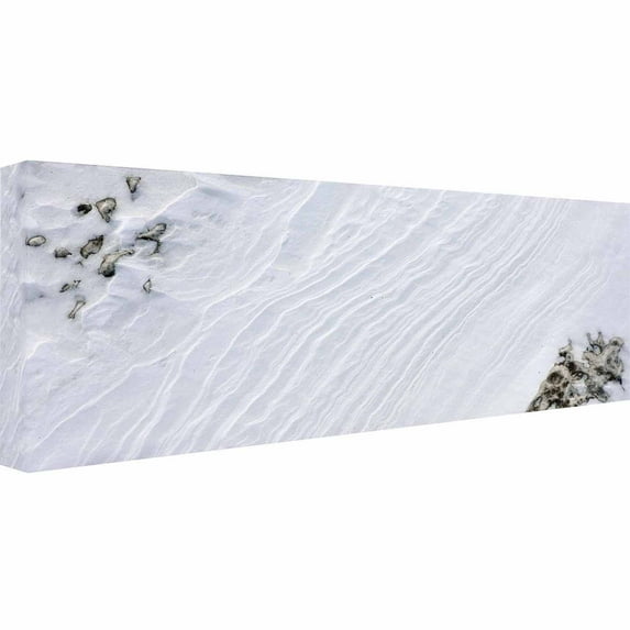 Trademark Fine Art "Snowscape Abstract" Canvas Art by Kurt Shaffer
