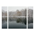 thumbnail image 1 of Trademark Fine Art 'Snowy Pond' Canvas Art by Kurt Shaffer, 1 of 3