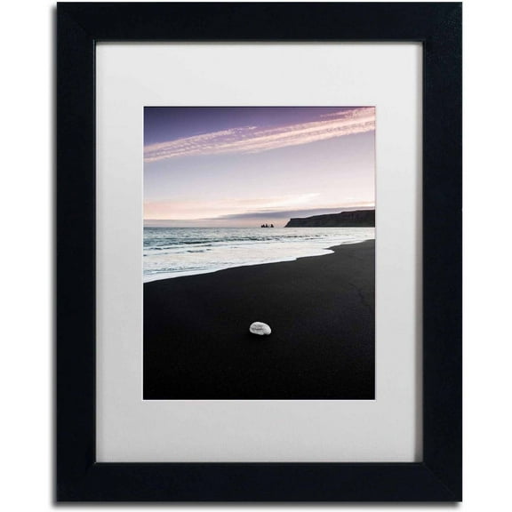 Trademark Fine Art 'So Still' Canvas Art by Philippe Sainte-Laudy, White Matte, Black Frame