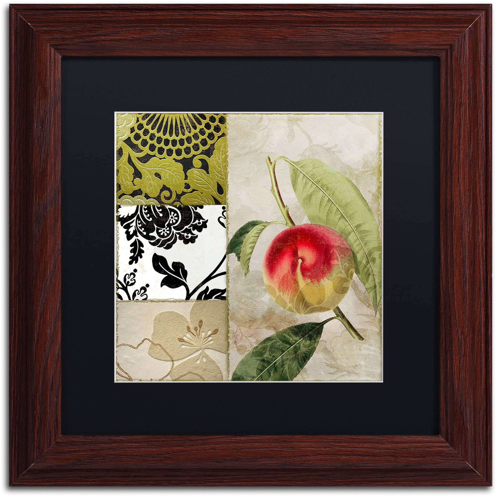 Trademark Fine Art "SoHo I" Canvas Art by Color Bakery Black Matte, Wood Frame