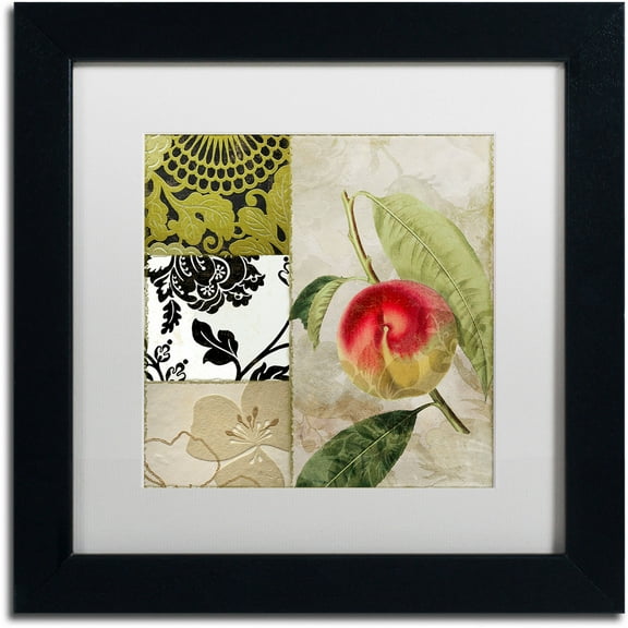 Trademark Fine Art "SoHo I" Canvas Art by Color Bakery White Matte, Black Frame