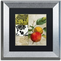 Trademark Fine Art "SoHo II" Canvas Art by Color Bakery Black Matte, Silver Frame