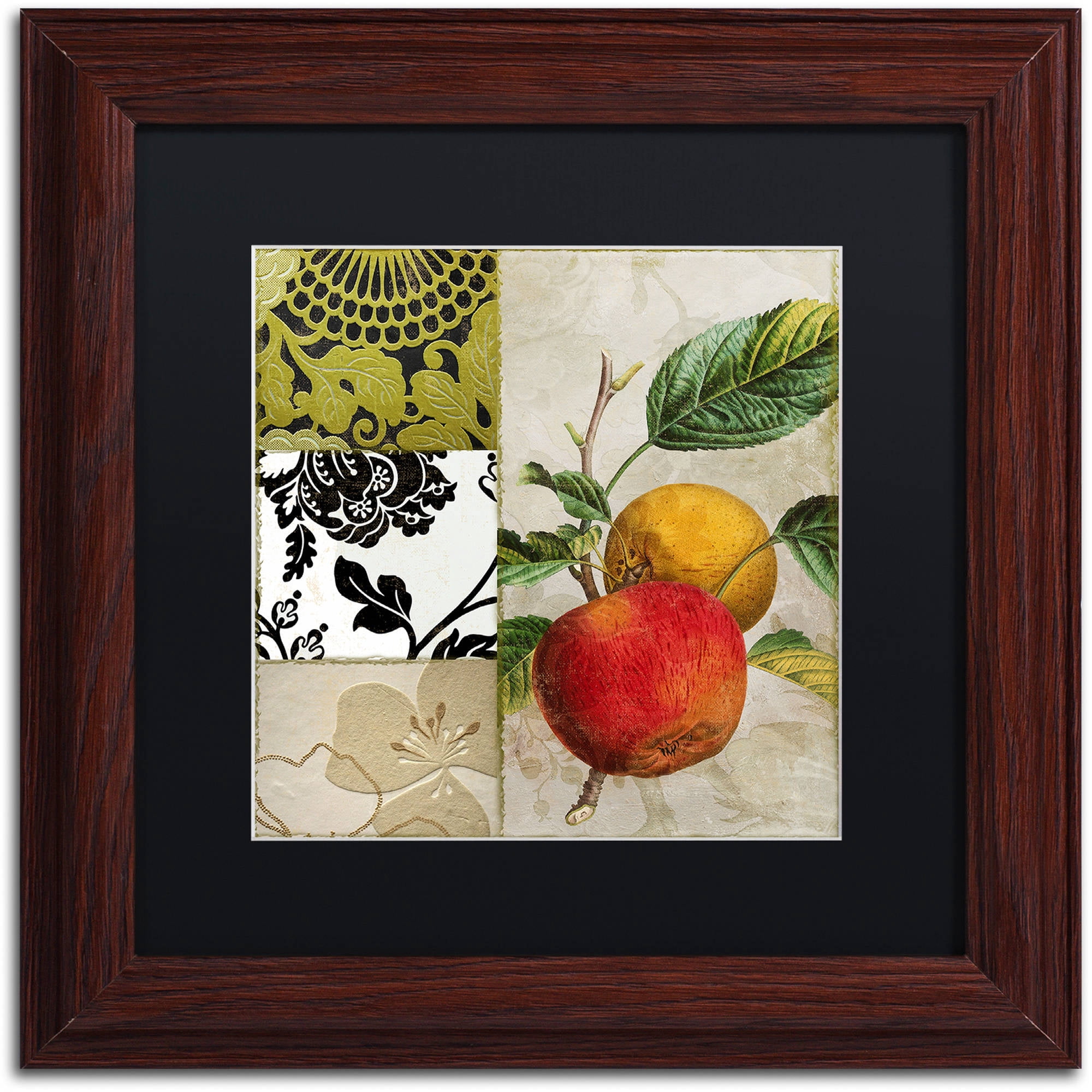 Trademark Fine Art "SoHo II" Canvas Art by Color Bakery Black Matte, Wood Frame