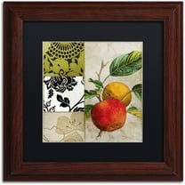 Trademark Fine Art "SoHo II" Canvas Art by Color Bakery Black Matte, Wood Frame