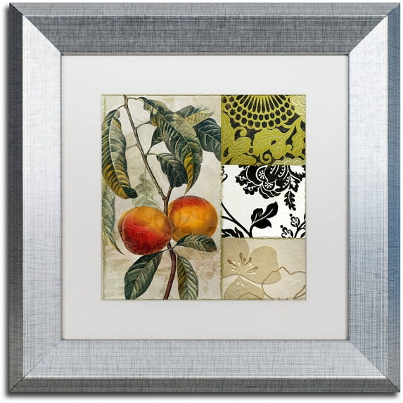 Trademark Fine Art "SoHo III" Canvas Art by Color Bakery White Matte, Silver Frame