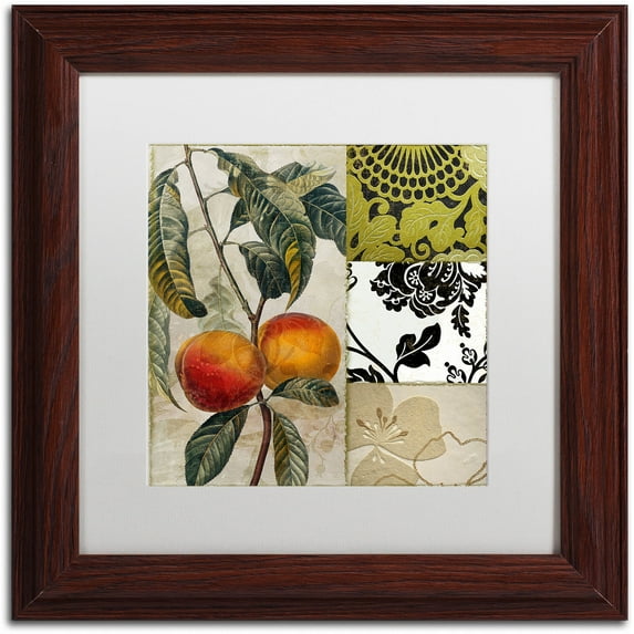 Trademark Fine Art "SoHo III" Canvas Art by Color Bakery White Matte, Wood Frame