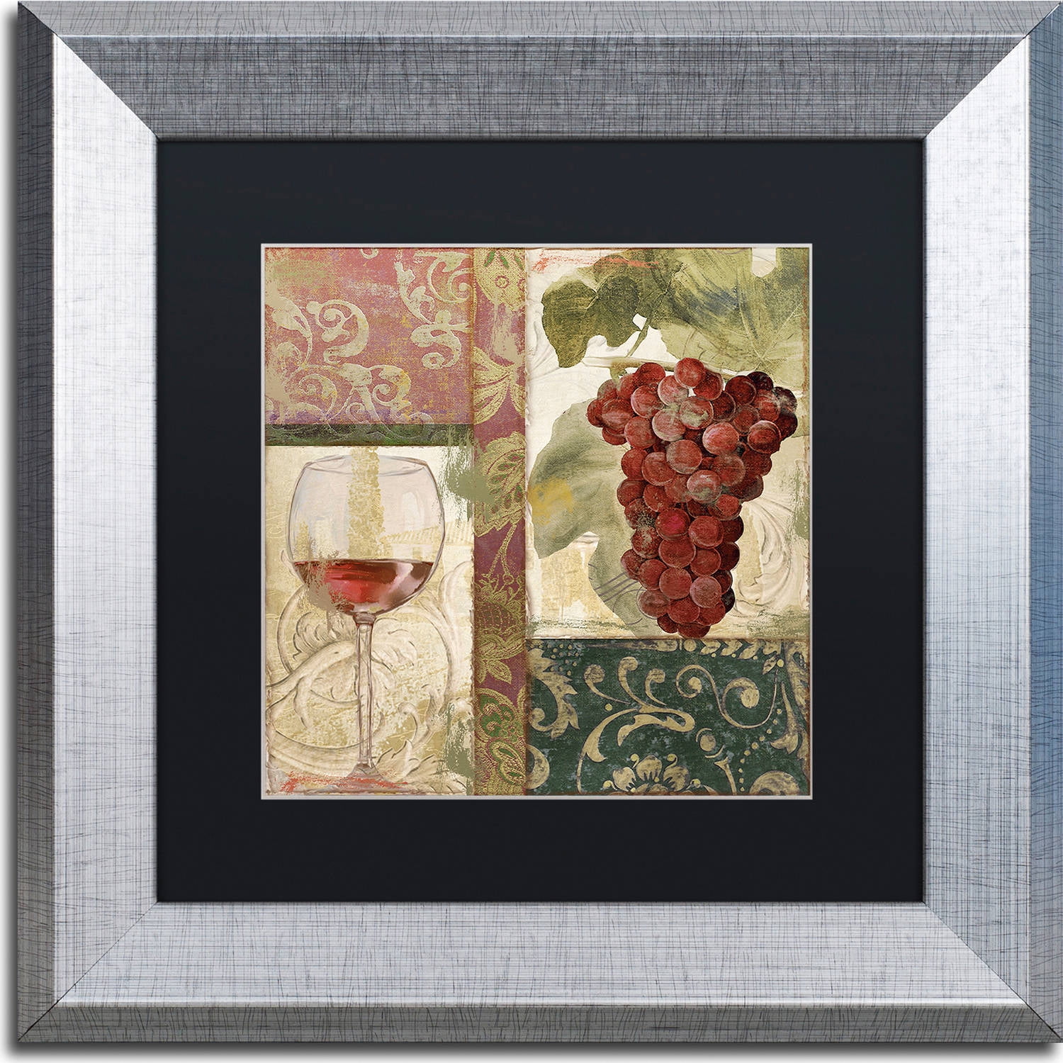 Trademark Fine Art "Sofia I" Canvas Art by Color Bakery, Black Matte, Silver Frame