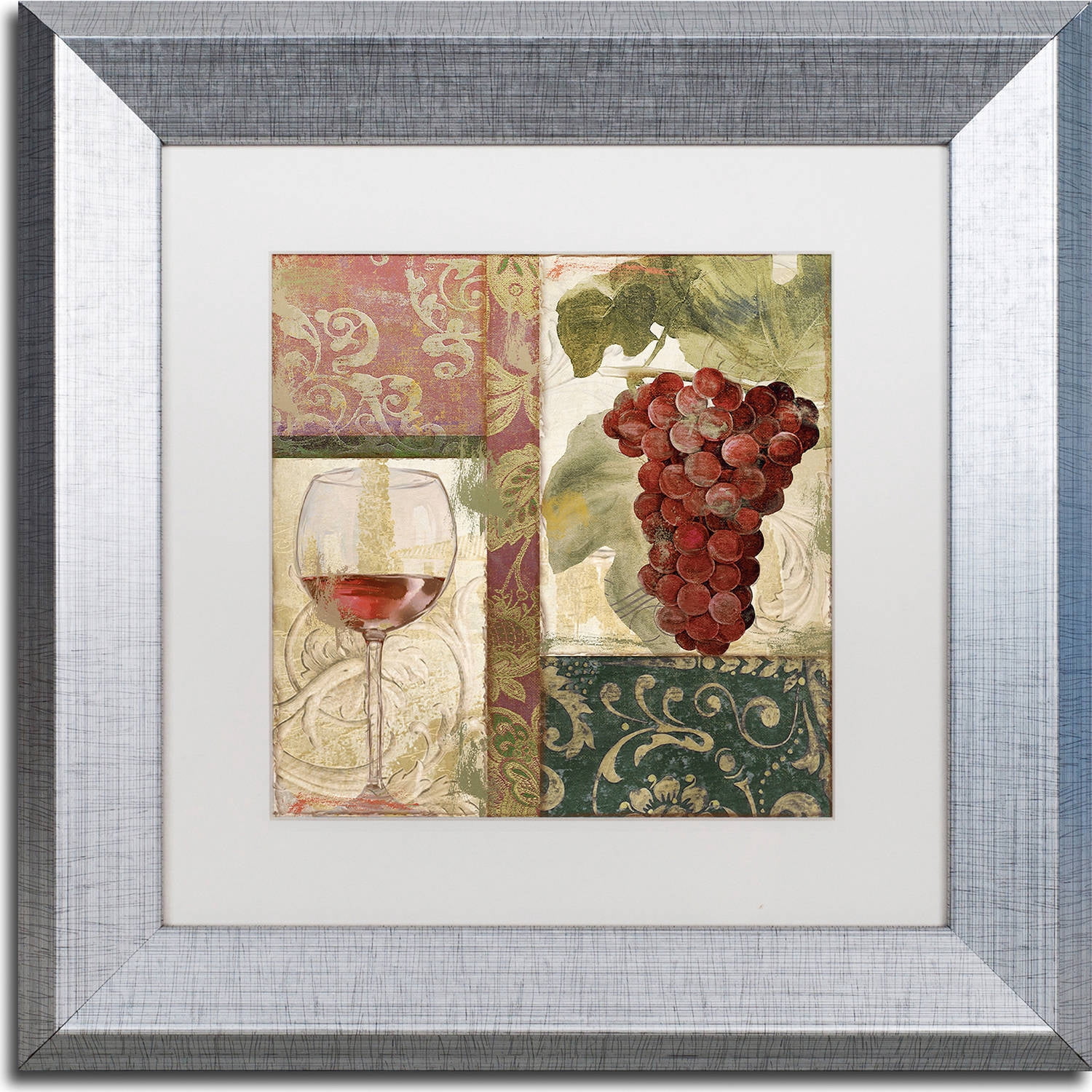 Trademark Fine Art "Sofia I" Canvas Art by Color Bakery, White Matte, Silver Frame