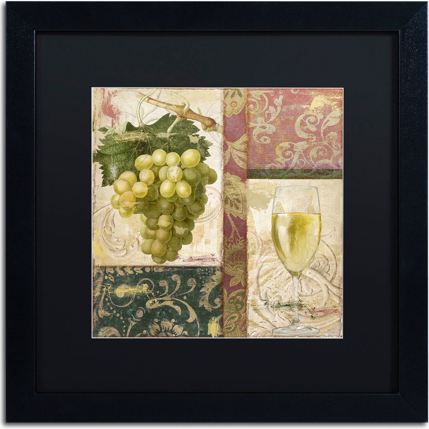 Trademark Fine Art "Sofia II" Canvas Art by Color Bakery, Black Matte, Black Frame