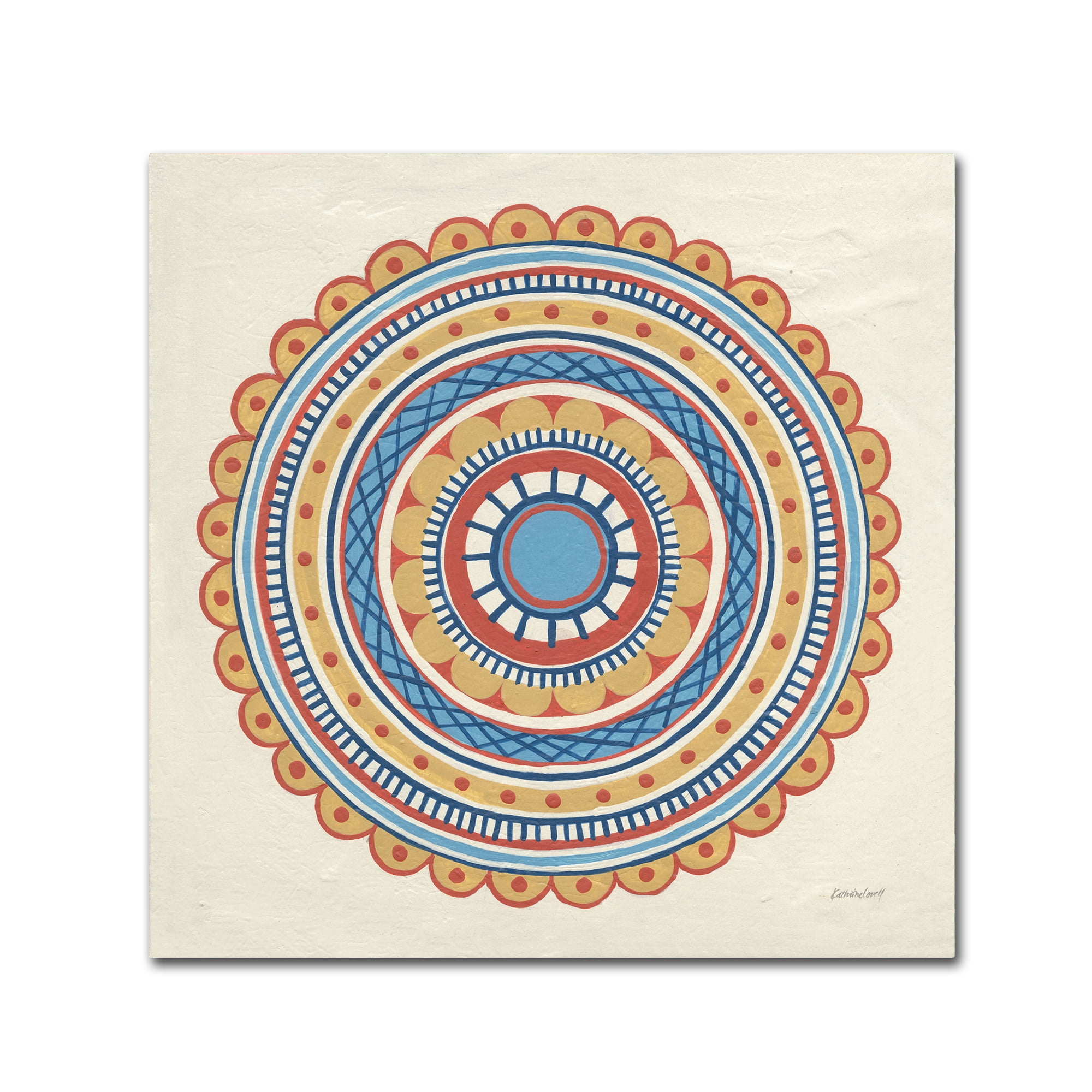 Trademark Fine Art 'Solara IV' Canvas Art by Kathrine Lovell