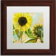 thumbnail image 1 of Trademark Fine Art "Soleil I" Canvas Art by Color Bakery, White Matte, Wood Frame, 1 of 1