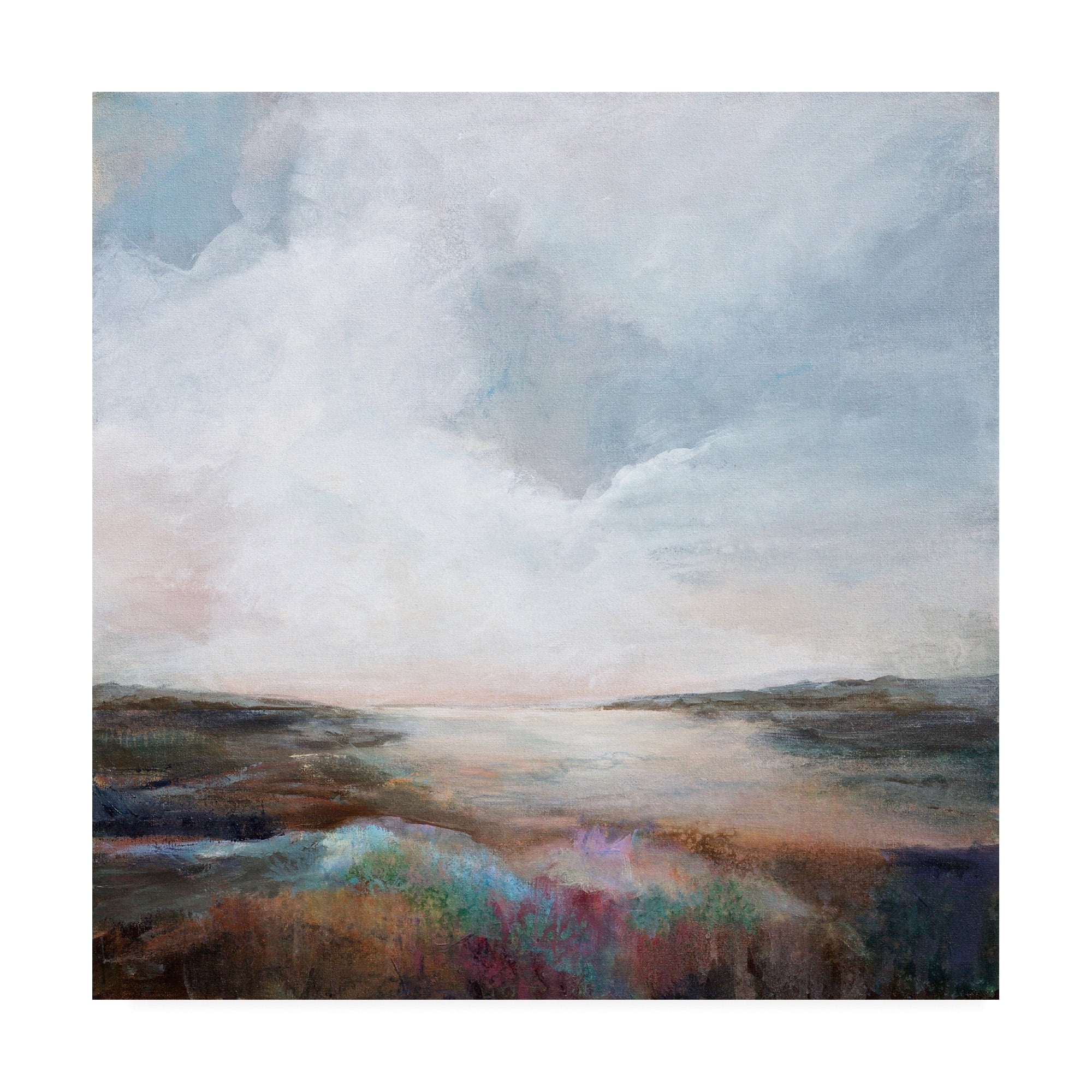 Trademark Fine Art 'Solitude Abstract' Canvas Art by Karen Hal