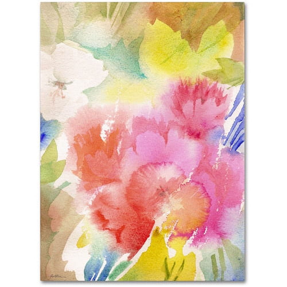 Trademark Fine Art "Sonoma Garden" Canvas Art by Sheila Golden