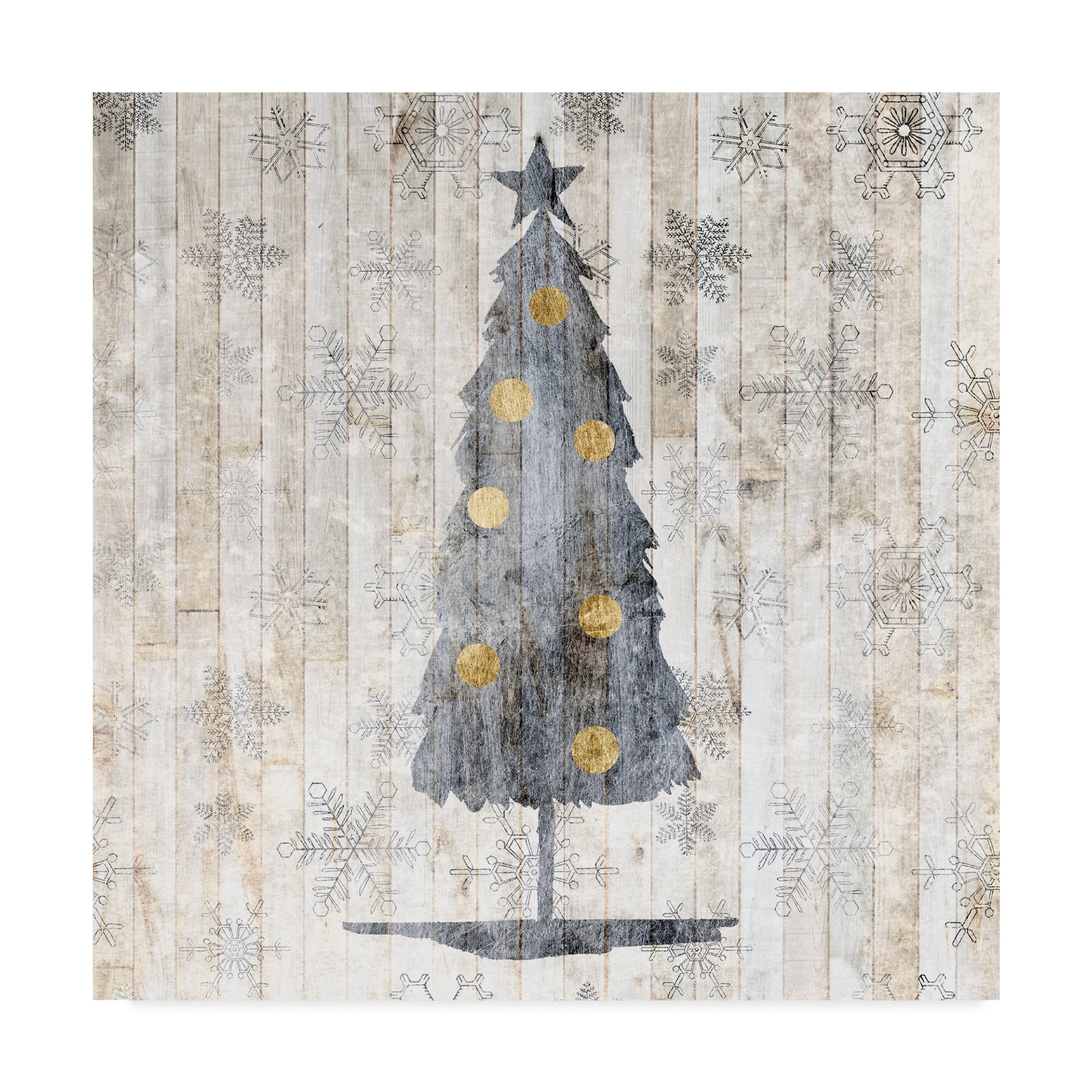 Trademark Fine Art 'Sophisticated Christmas II' Canvas Art by Grace Popp