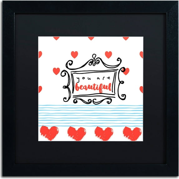 Trademark Fine Art "Soul Food II" Canvas Art by Color Bakery, Black Matte, Black Frame