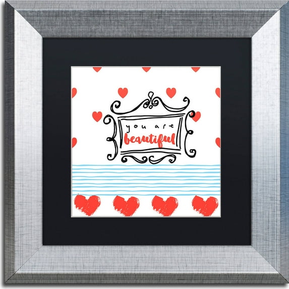 Trademark Fine Art "Soul Food II" Canvas Art by Color Bakery, Black Matte, Silver Frame