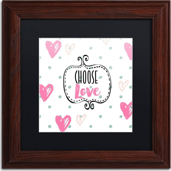 Trademark Fine Art "Soul Food IV" Canvas Art by Color Bakery, Black Matte, Wood Frame