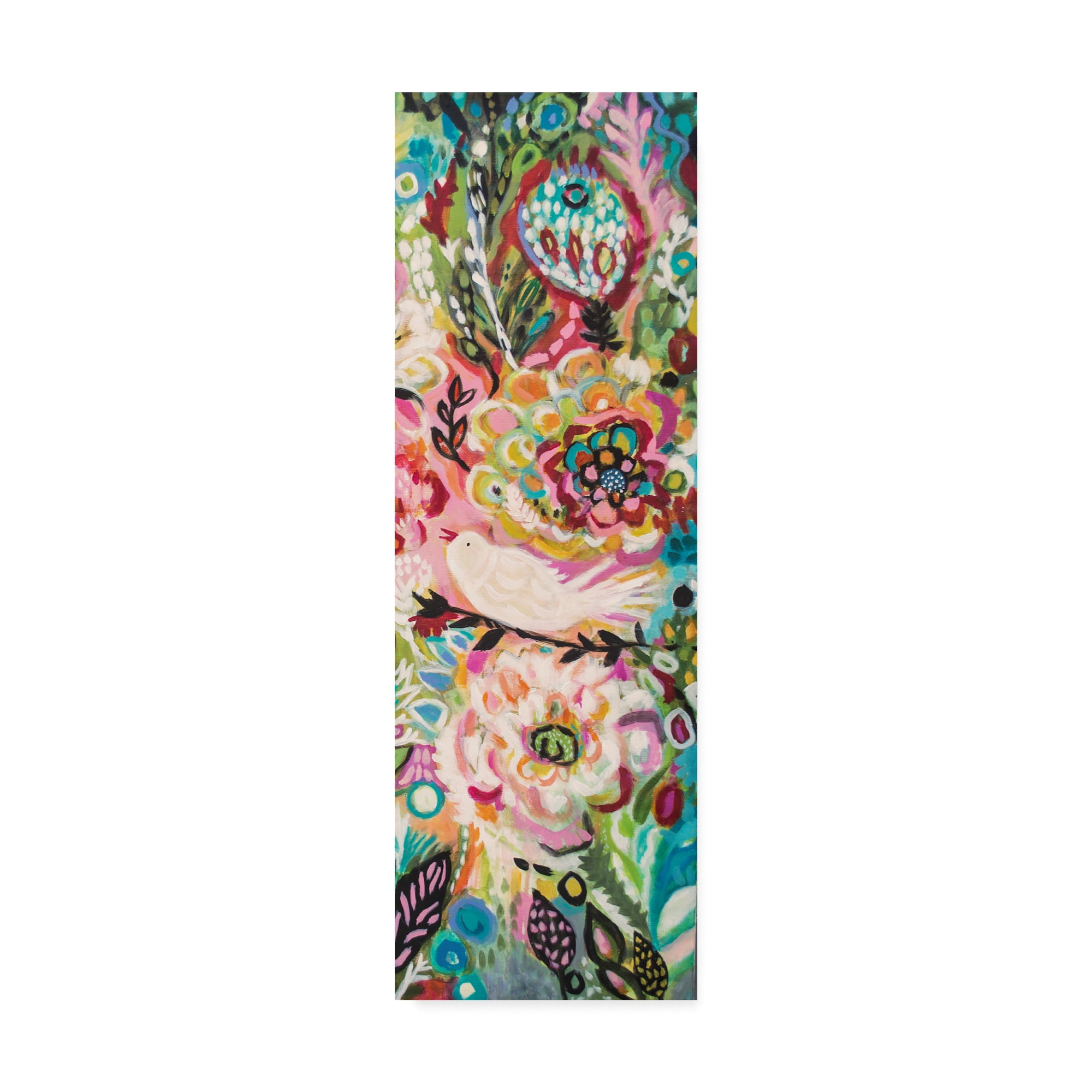 Trademark Fine Art 'Soulful Birds II' Canvas Art by Karen Fields