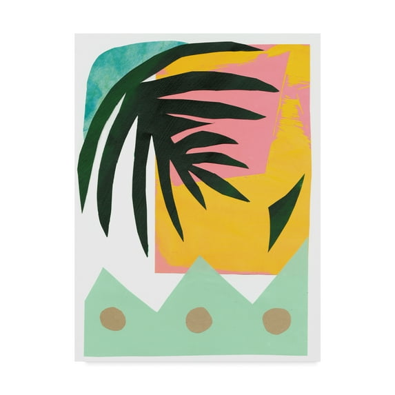 Trademark Fine Art 'South Beach Palm II' Canvas Art by Renee W. Stramel