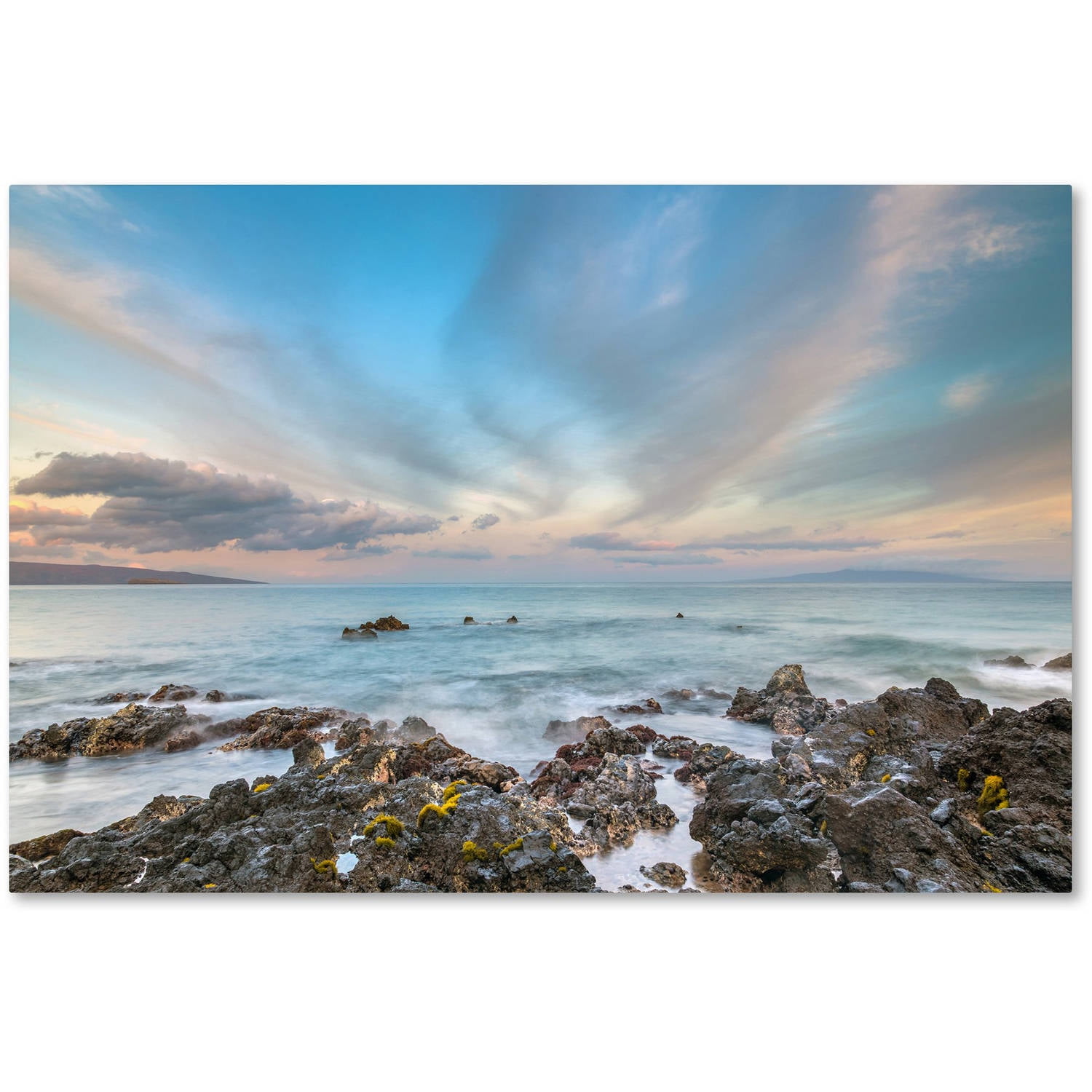 Trademark Fine Art 'South Maui Sunrise' Canvas Art by Pierre Leclerc