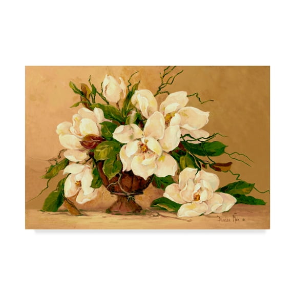 Trademark Fine Art ' Southern Magnolias' Canvas Art by Barbara Mock