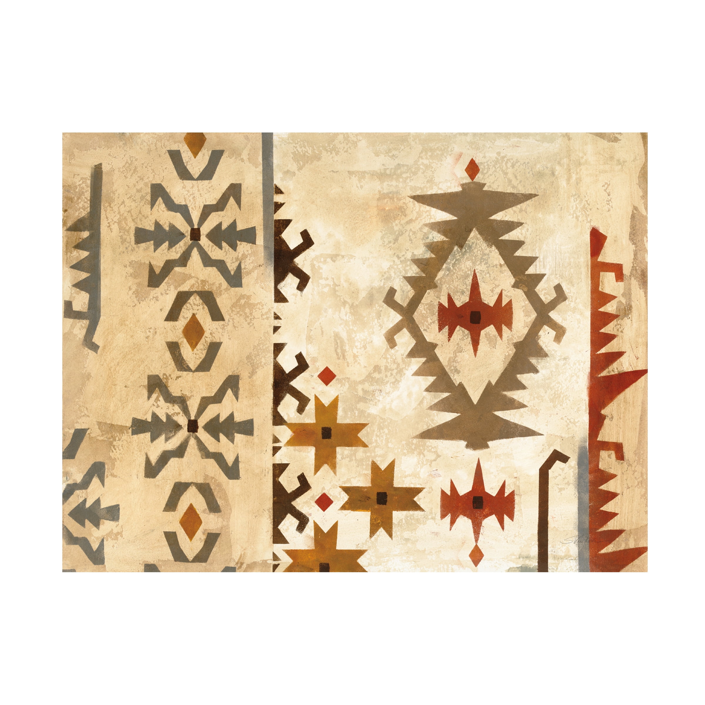 Trademark Fine Art 'Southwest Design V' Canvas Art by Silvia Vassileva