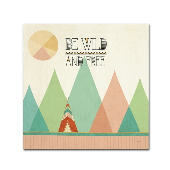 Trademark Fine Art 'Southwest Geo II' Canvas Art by Veronique Charron