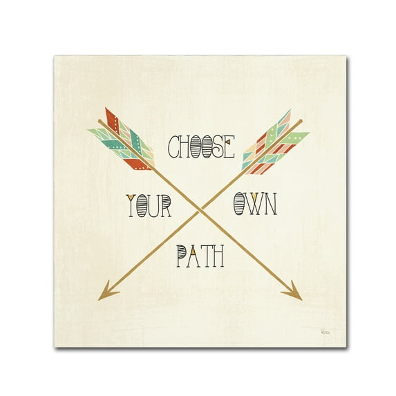 Trademark Fine Art 'Southwest Geo IV' Canvas Art by Veronique Charron