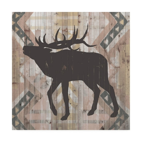 Trademark Fine Art 'Southwest Lodge Animals I' Canvas Art by Vision Studio