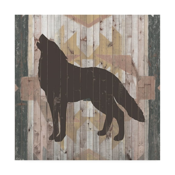 Trademark Fine Art 'Southwest Lodge Animals II' Canvas Art by Vision Studio