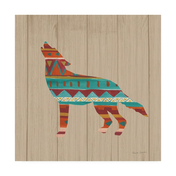 Trademark Fine Art 'Southwestern Vibes VI on Walnut' Canvas Art by Farida Zaman