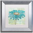 thumbnail image 1 of Trademark Fine Art "Spa Daisies I" Canvas Art by Chris Paschke White Matte, Silver Frame, 1 of 5