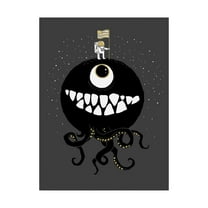 Trademark Fine Art 'Space Oddity' Canvas Art by Michael Buxto