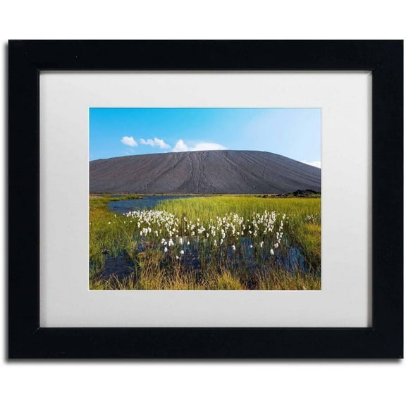 Trademark Fine Art 'Space Walk' Canvas Art by Philippe Sainte-Laudy, White Matte, Black Frame