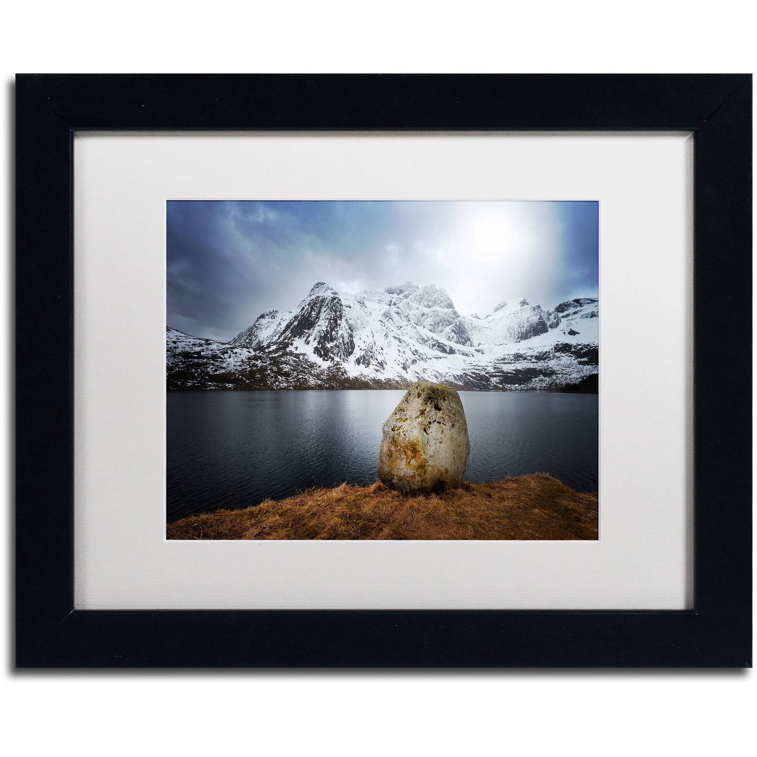 Trademark Fine Art "Spaceways Theme" Canvas Art by Philippe Sainte-Laudy, White Matte, Black Frame