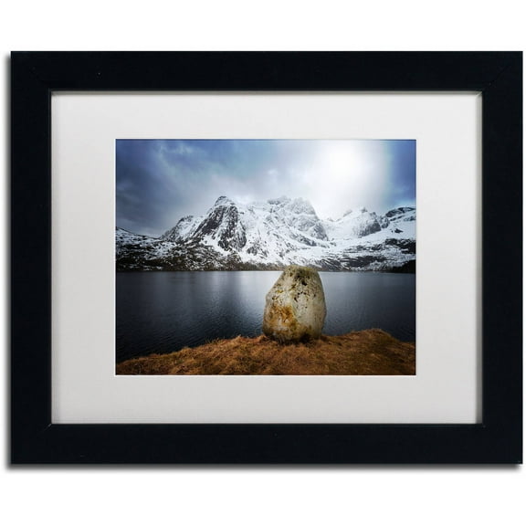 Trademark Fine Art "Spaceways Theme" Canvas Art by Philippe Sainte-Laudy, White Matte, Black Frame