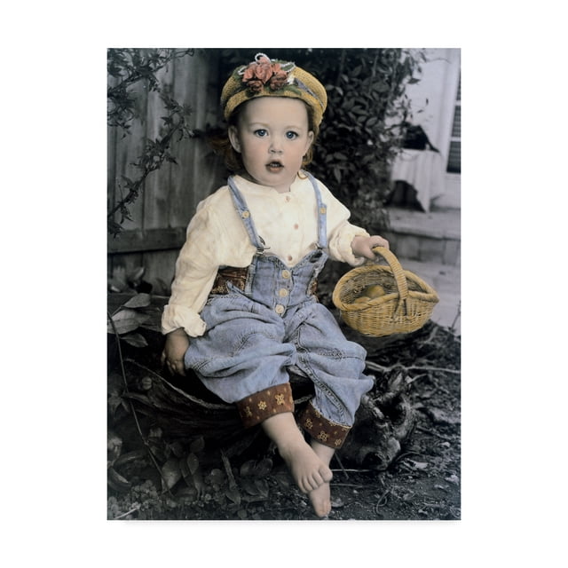 Trademark Fine Art 'Spankie' Canvas Art by Sharon Forbes