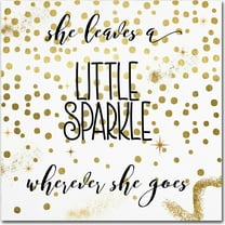 Trademark Fine Art "Sparkle" Canvas Art by Color Bakery