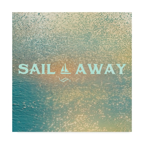 Trademark Fine Art 'Sparkling Sea II' Canvas Art by Sue Schlabach