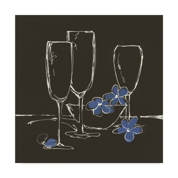 Trademark Fine Art 'Sparkling Times' Canvas Art by Chris Paschke