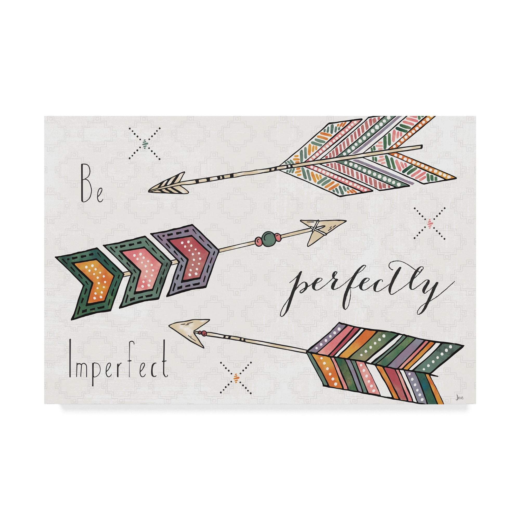 Trademark Fine Art 'Spectrum I' Canvas Art by Jess Aiken