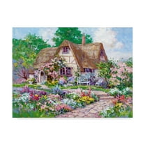Trademark Fine Art 'Spennymore Manor' Canvas Art by Barbara Mock