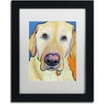 thumbnail image 1 of Trademark Fine Art "Spenser" Canvas Art by Pat Saunders-White, White Matte, Black Frame, 1 of 4