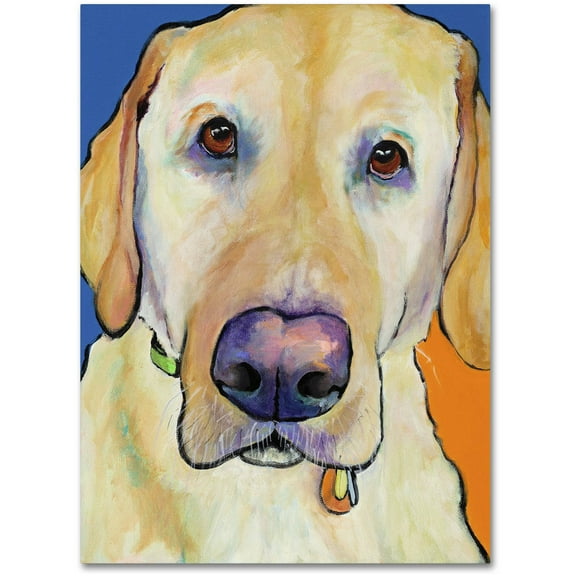 Trademark Fine Art "Spenser" Canvas Art by Pat Saunders-White
