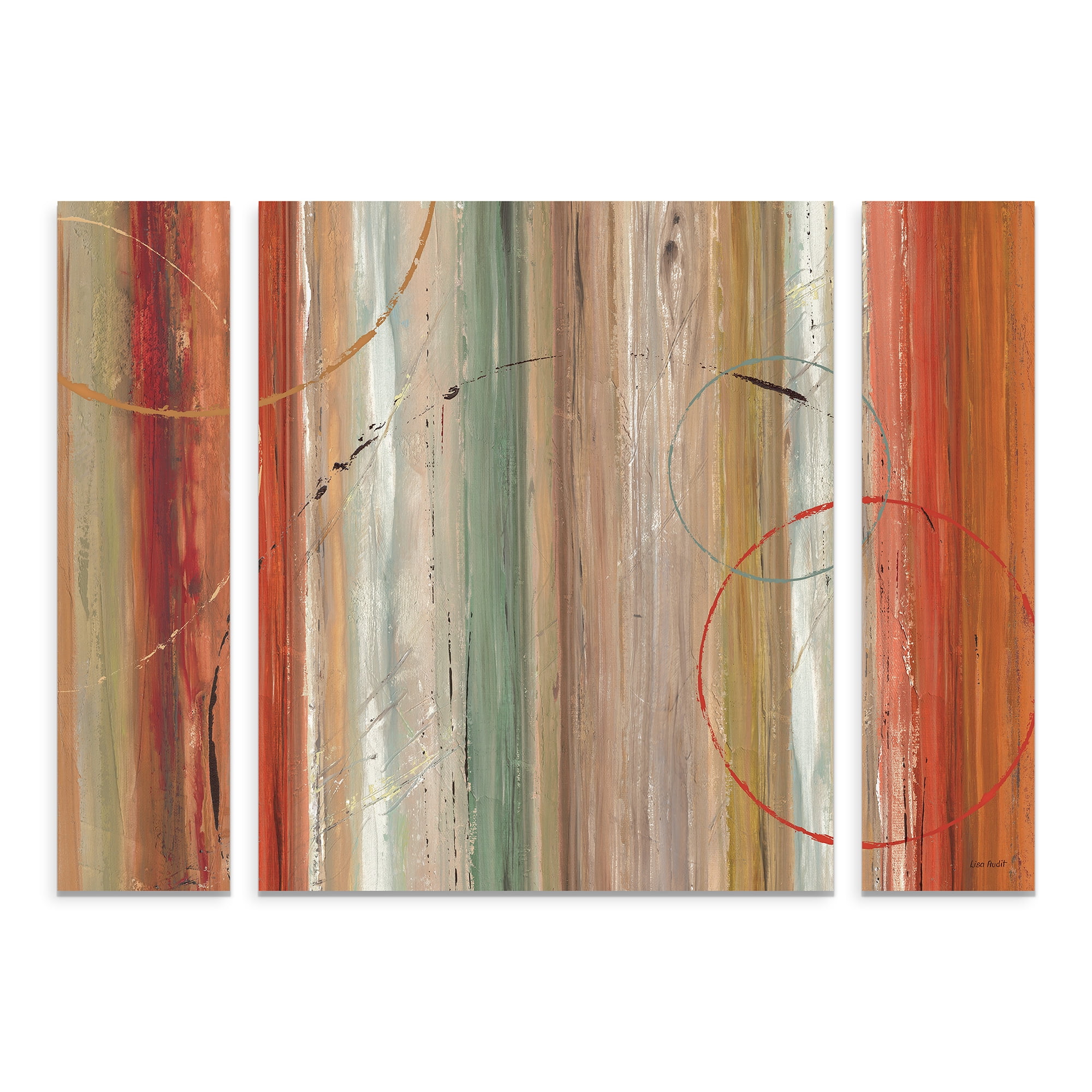 Trademark Fine Art 'Spiced II' Multi-Panel Canvas Art Set by Lisa Audit