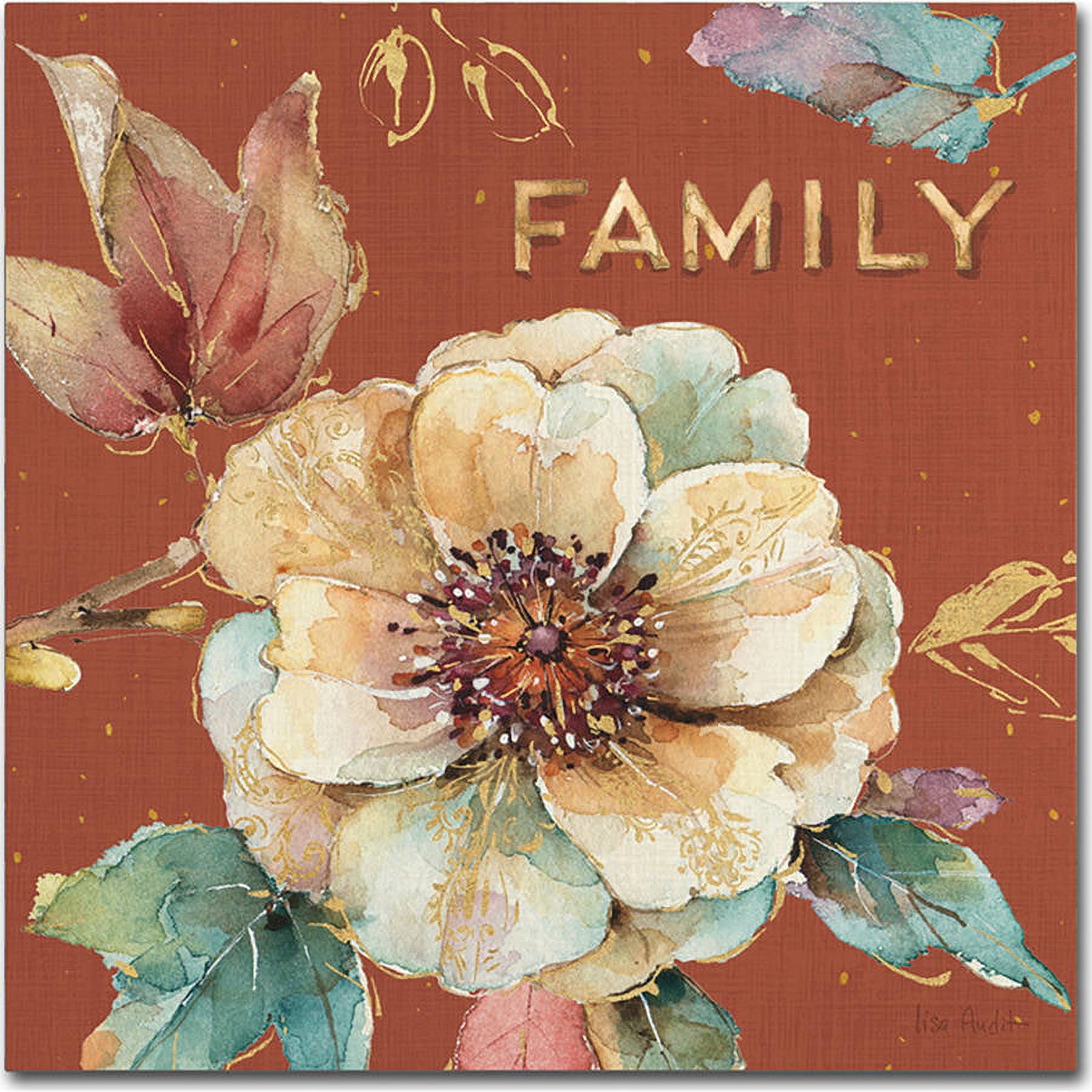 Trademark Fine Art "Spiced Nature XVII Spice WAL" Canvas Art by Lisa Audit